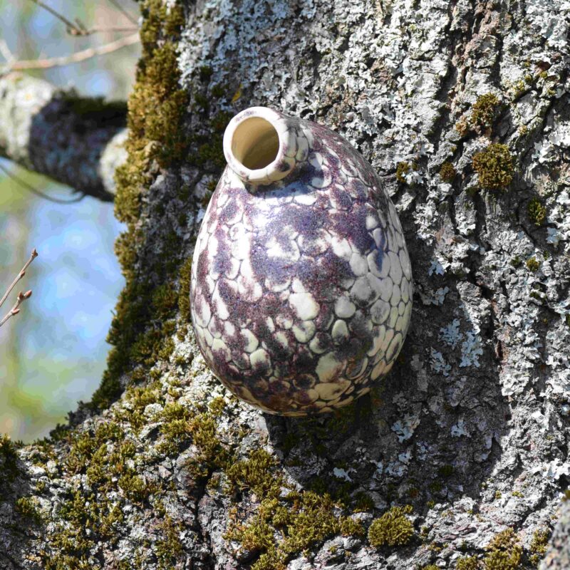 Keraamiline linnupesa 3,5 cm lennuavaga